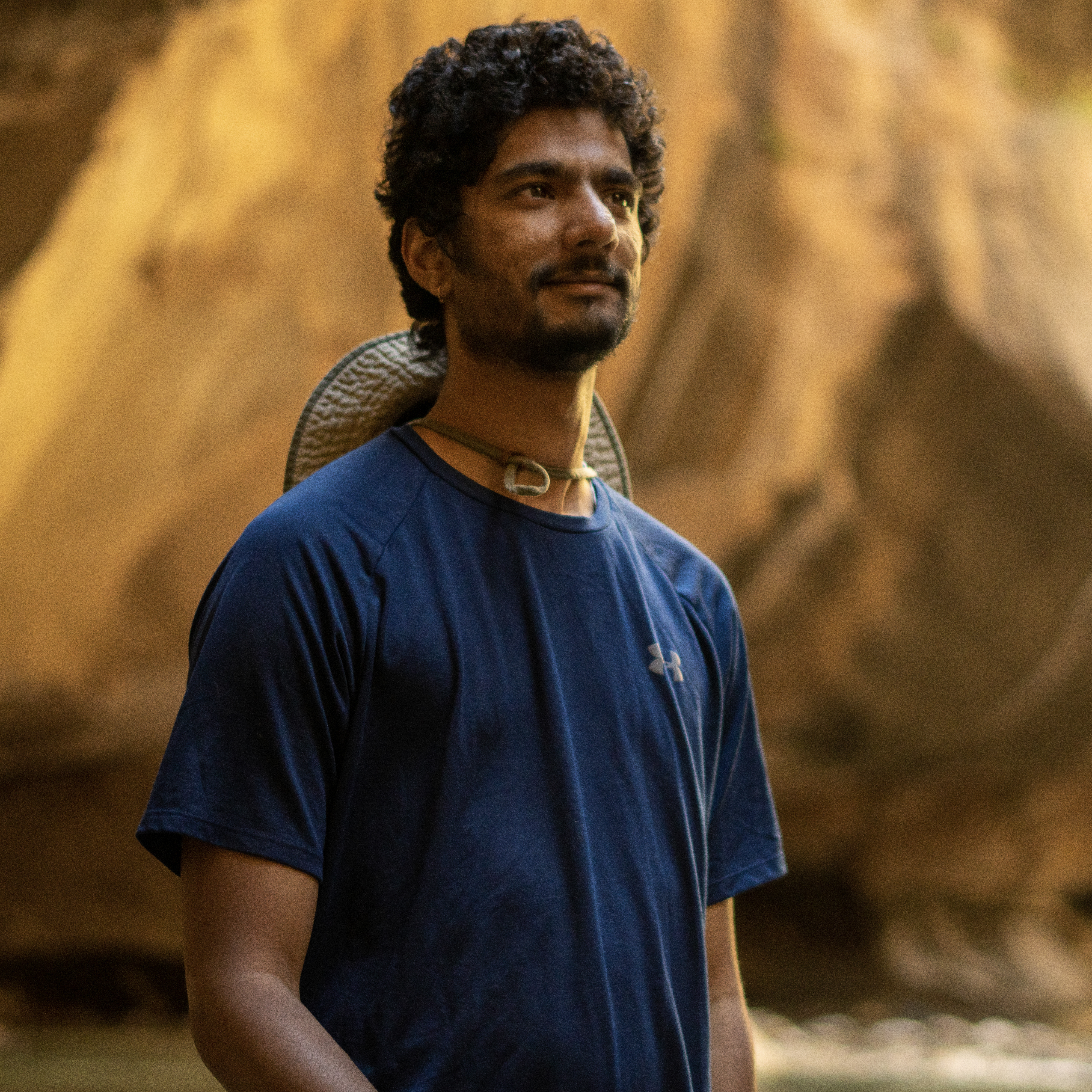 Photo of Venkata Nori in The Narrows at the Zion NAtional Park